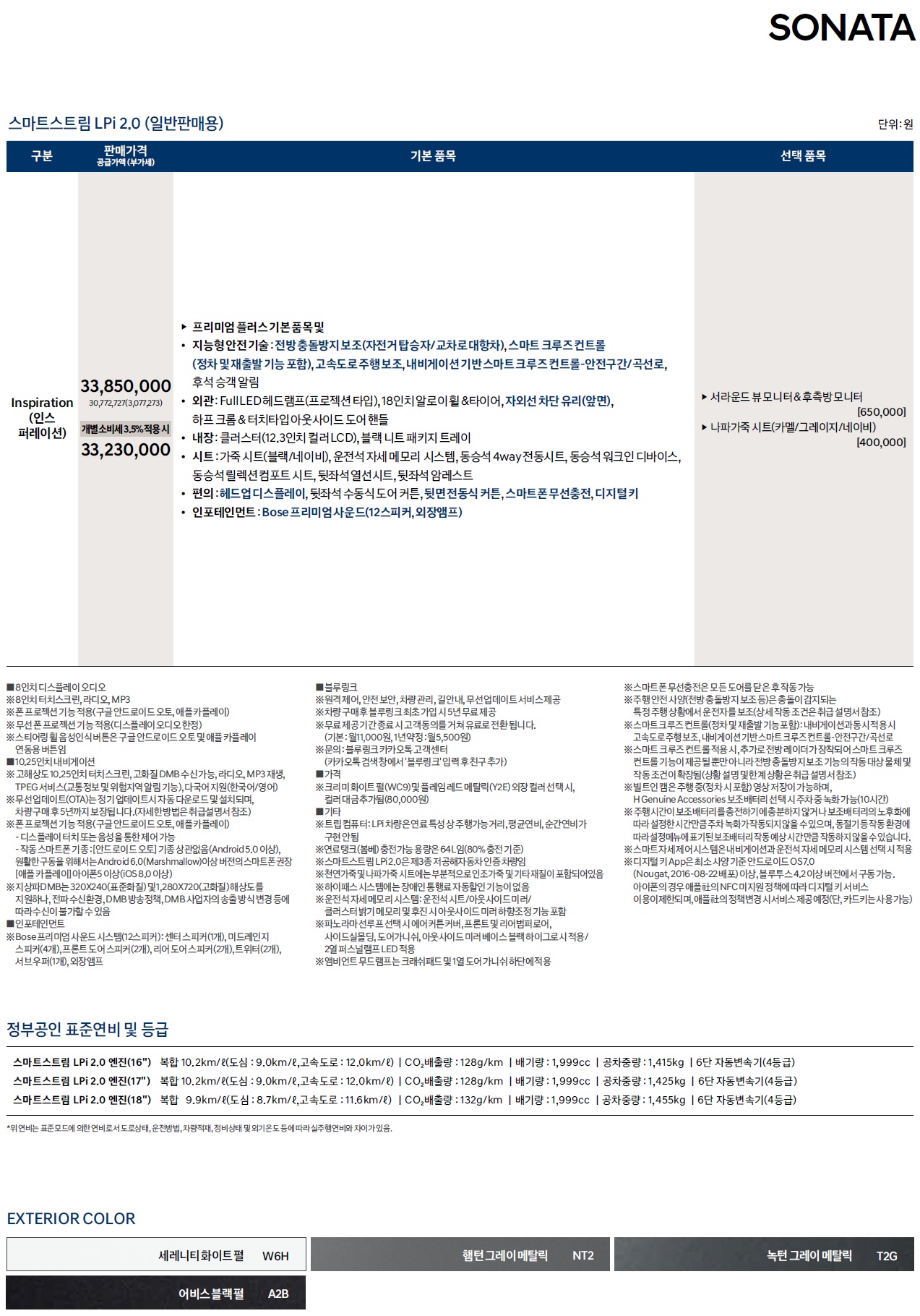 쏘나타 가격표 - 2022년 07월 (2023년형) -4.jpg